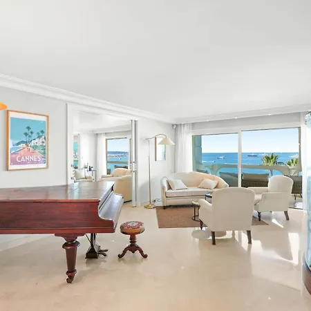 Ref 1991 - Croisette - Sea View For Rent Apartment Cannes