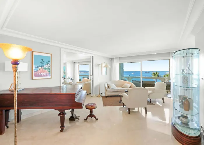 Ref 1991 - Croisette - Sea View For Rent شقة كان