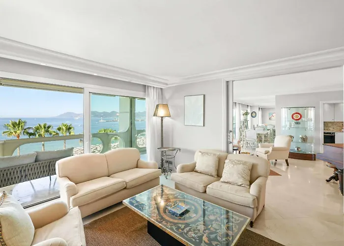 Ref 1991 - Croisette - Sea View For Rent Апартаменты *